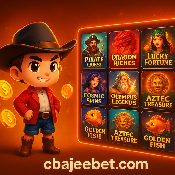 cbajee offers a selection of online entertainment games